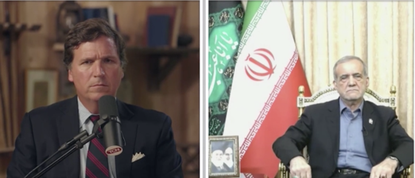 Tucker Carlson Asks Iran’s President Point-Blank If They Have Tried To Kill Trump